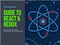 Beginners Guide to React