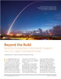 Beyond the Build How the Component Commands Support the U.S