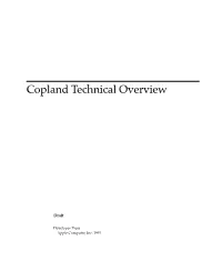 Copland Technical Overview.Pdf
