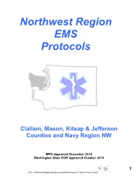 Northwest Region EMS Protocols