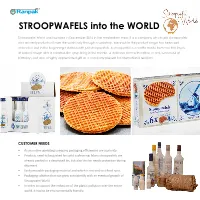 STROOPWAFELS Into the WORLD