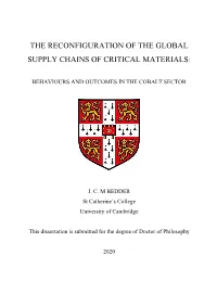 The Economics of Name of Report