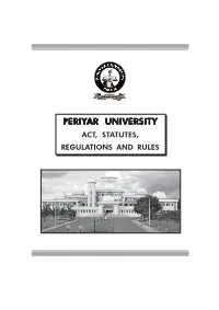 Act and Statutes