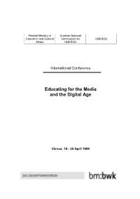 Educating for the Media and the Digital Age