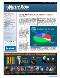 Study Proves Email Address Value by David M