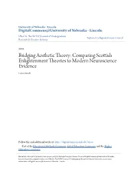 Comparing Scottish Enlightenment Theories to Modern Neuroscience Evidence Calen Smith