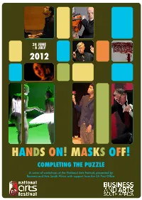 Hands On! Masks Off!