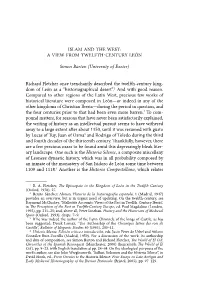 Islam and the West: a View from Twelfth-Century León