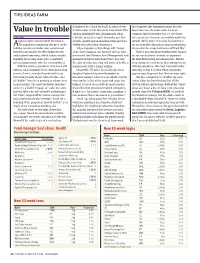 Value in Trouble Trodden Value Stocks Massively Outperform