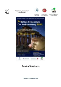 Book of Abstracts