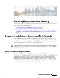 Installing Management Node Remotely
