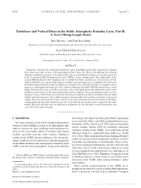 Turbulence and Vertical Fluxes in the Stable Atmospheric Boundary Layer. Part II: a Novel Mixing-Length Model