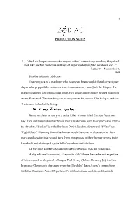 ZODIAC Final Prodnotes
