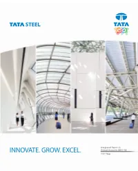 INNOVATE. GROW. EXCEL. 111Th Year Worldreginfo - Fbe2b811-0Cb1-4550-95Ff-76125A26934d Our Approach to Reporting