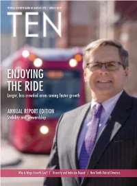 THE RIDE Larger, Less Crowded Areas Seeing Faster Growth