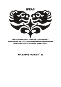 Working Paper N° 31
