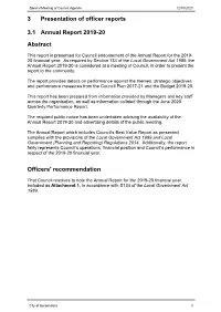 3.1 Annual Report 2019-20