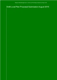 Draft Local Plan Proposed Submission August 2016