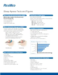 Sleep Apnea Facts and Figures