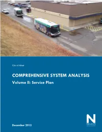 COMPREHENSIVE SYSTEM ANALYSIS | Volume II: Service Plan City of Minot