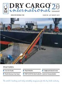 Dry Cargo International, Nor Does It Accept Responsibility for Errors Or Omissions Or Their Consequences