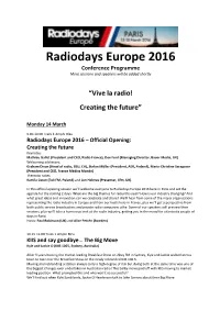 RDE 2016 PARIS Programme Vers1