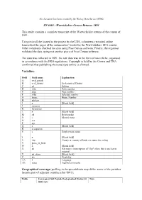 Study Documentation