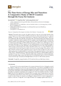 The Time-Series of Energy Mix and Transition: a Comparative Study of OECD Countries Through the Fuzzy-Set Analysis
