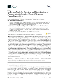 Molecular Tools for Detection and Identification Of