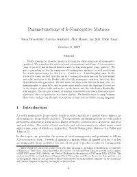 Parametrizations of K-Nonnegative Matrices