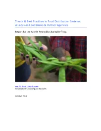 Trends & Best Practices in Food Distribution Systems