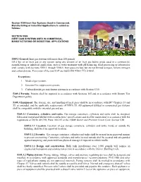 Fire Code Section 5309 Inert Gas Systems Used in Commercial