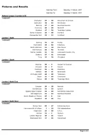 Fixtures and Results