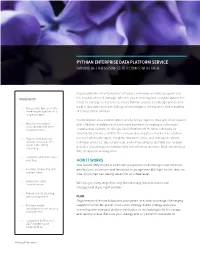 Pythian Enterprise Data Platform Service Driving Better Business Outcomes with Data