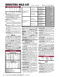 128 CALIFORNIA THOROUGHBRED 2016 STALLION DIRECTORY ❙ Check Daily Updates on Stallionregister.Com