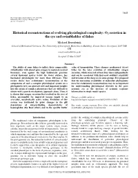 O2 Secretion in the Eye and Swimbladder of Fishes