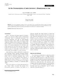 On the Circumscription of Isatis Tinctoria L. (Brassicaceae) in Iran