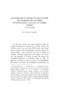 Notes Aux Lecteurs/Lectrices