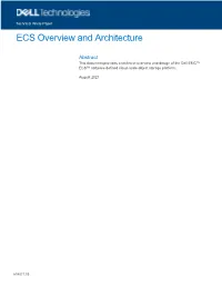 WP: ECS Overview & Architecture