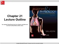 Chapter 21 the Lymphatic System