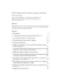 L2-Betti Numbers and Their Analogues in Positive Characteristic Abstract