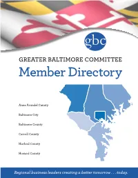 2021 GBC Member Directory