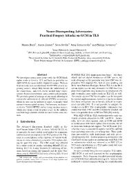 Nonce-Disrespecting Adversaries: Practical Forgery Attacks on GCM in TLS