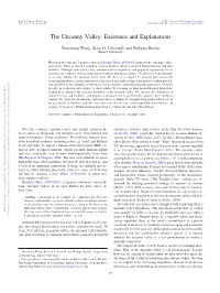 The Uncanny Valley: Existence and Explanations