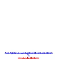 Acer Aspire One Zg5 Keyboard Schematic Drivers Xp