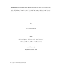 ASHLU CREEK CASE STUDY by Michael