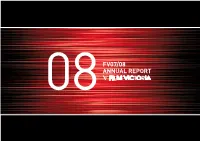 Fv07/08 Annual Report