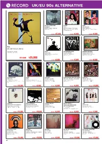 RECORD UK/EU 90S ALTERNATIVE
