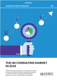 The Uk Consulting Market in 2018