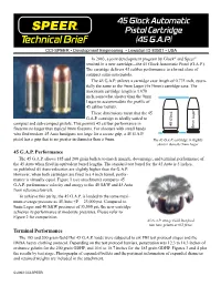 45 GAP Technical Brief